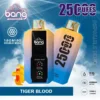 Bang 25000 Puffs LED Display Disposable Vape Pod – 0–5% Nicotine Electronic Cigarette