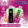 Bang 25000 Puffs LED Display Disposable Vape Pod – 0–5% Nicotine Electronic Cigarette