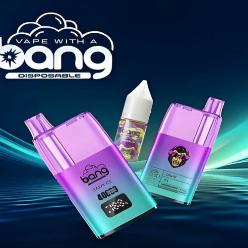 Bang 40,000 Puffs Oil Vape: 650mAh Battery, 10mL Refillable Tank, Adjustable Airflow & Child Lock for Ultimate Control