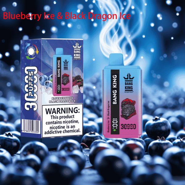 Bang King 30000 Puffs Disposable Vape – Dual Flavor, LCD Display, 0–5% Nicotine