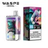 WASPE Crystal 40000 Puffs – Dual Flavor Switch Vape with LCD Display & Rechargeable Design