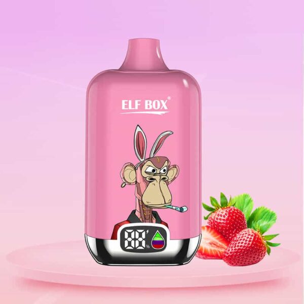 ELF BOX Digital Disposable Vape – 12000 Puffs | LED Display | 0%–5% Nicotine Options