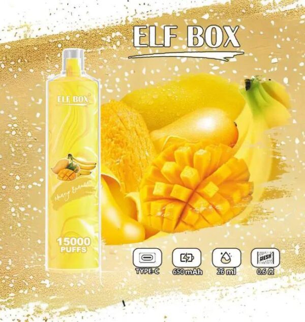 ELF BOX LS15000 DTL Disposable Vape – 15,000 Puffs | Bold Direct-To-Lung Hits