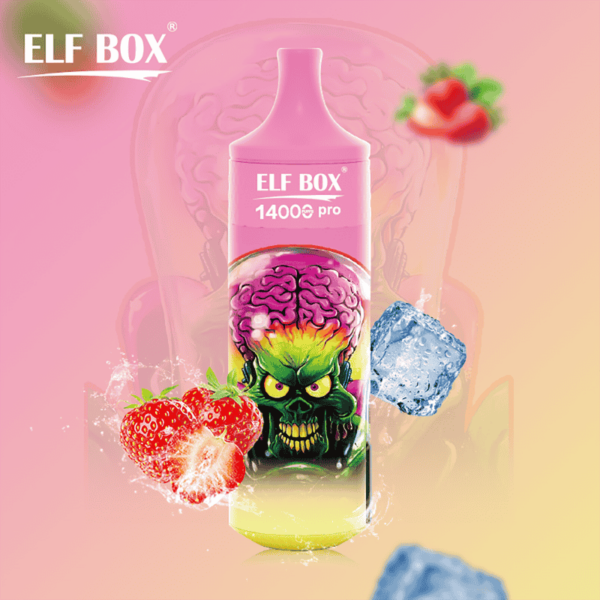 ELF BOX RGB 14000 Pro – Original LED Display Edition Disposable Vape Pen, 14,000 Puffs