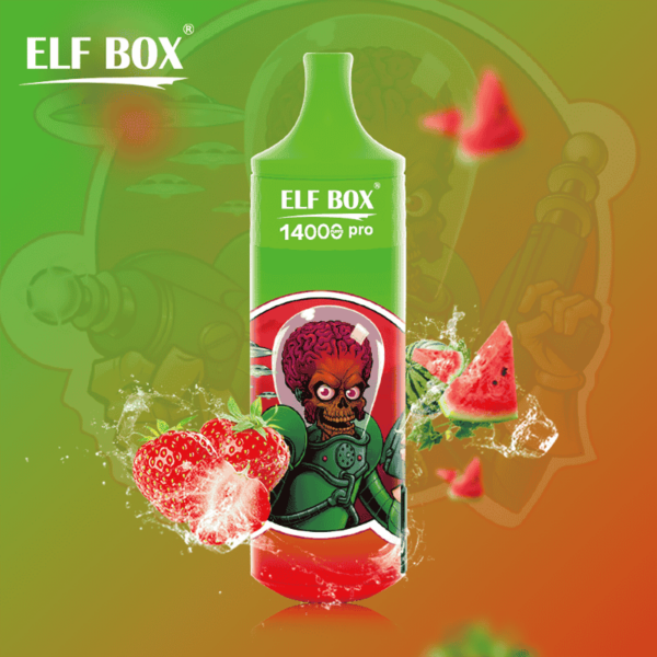 ELF BOX RGB 14000 Pro – Original LED Display Edition Disposable Vape Pen, 14,000 Puffs