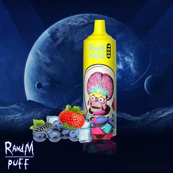RandM Tornado Pro 9000 Puffs – LED Display Disposable Vape by Fumot