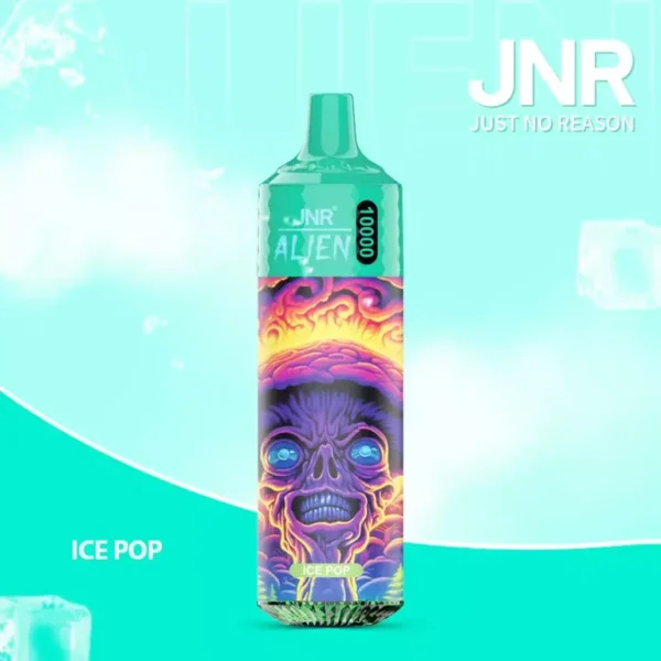 JNR Alien 10000 – 10,000 Puff Rechargeable Vape with RGB Lights & Adjustable Airflow