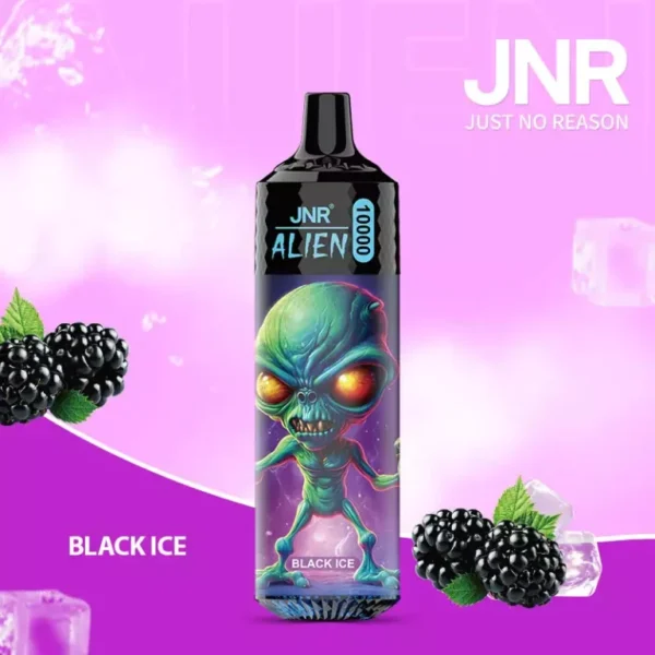 JNR Alien 10000 – 10,000 Puff Rechargeable Vape with RGB Lights & Adjustable Airflow