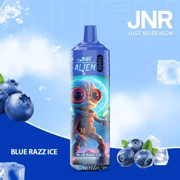 JNR Alien 10000 – 10,000 Puff Rechargeable Vape with RGB Lights & Adjustable Airflow
