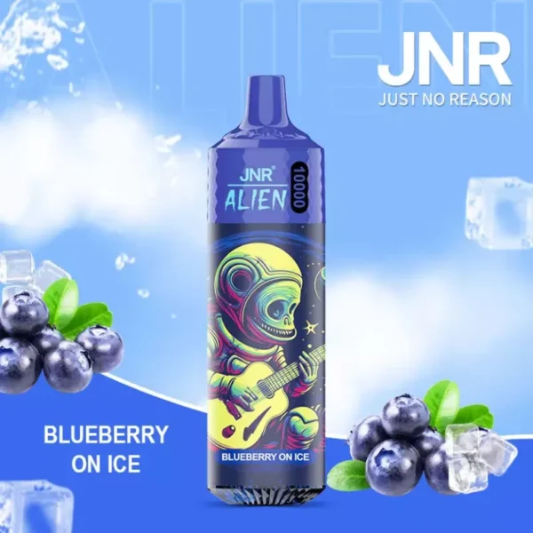 JNR Alien 10000 – 10,000 Puff Rechargeable Vape with RGB Lights & Adjustable Airflow