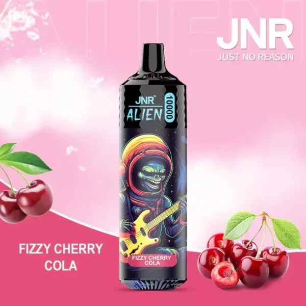 JNR Alien 10000 – 10,000 Puff Rechargeable Vape with RGB Lights & Adjustable Airflow