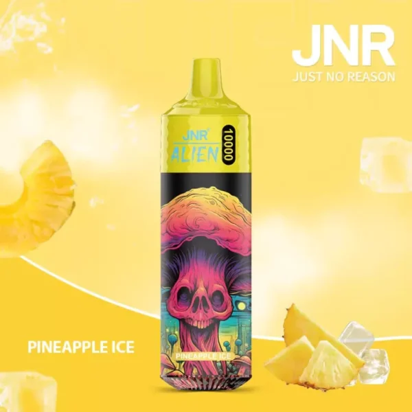 JNR Alien 10000 – 10,000 Puff Rechargeable Vape with RGB Lights & Adjustable Airflow