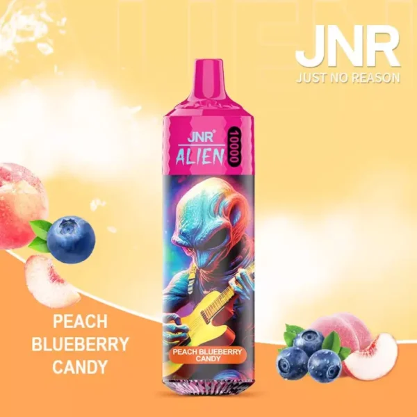 JNR Alien 10000 – 10,000 Puff Rechargeable Vape with RGB Lights & Adjustable Airflow