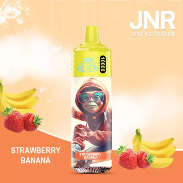 JNR Alien 10000 – 10,000 Puff Rechargeable Vape with RGB Lights & Adjustable Airflow