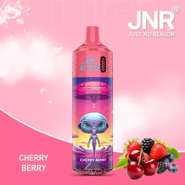 JNR Alien 10000 – 10,000 Puff Rechargeable Vape with RGB Lights & Adjustable Airflow