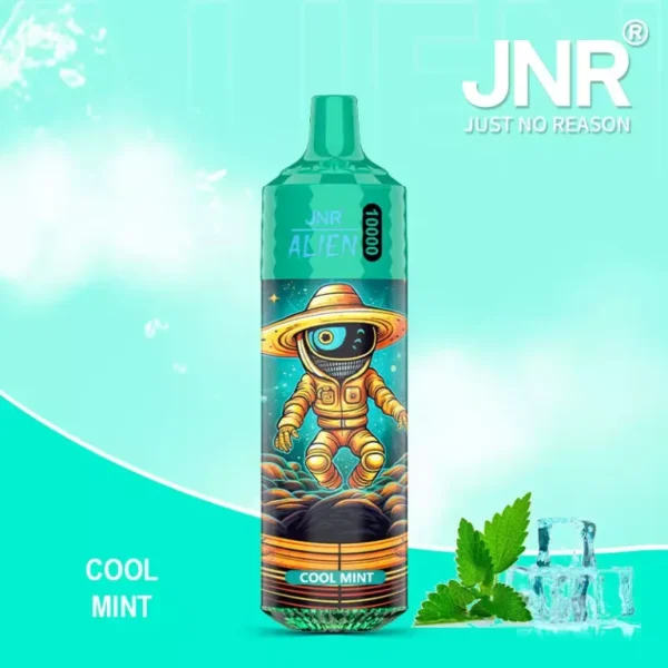 JNR Alien 10000 – 10,000 Puff Rechargeable Vape with RGB Lights & Adjustable Airflow