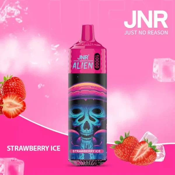 JNR Alien 10000 – 10,000 Puff Rechargeable Vape with RGB Lights & Adjustable Airflow