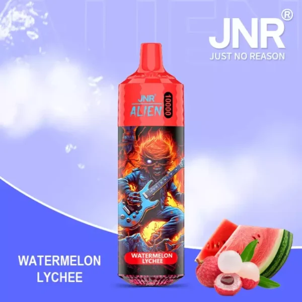 JNR Alien 10000 – 10,000 Puff Rechargeable Vape with RGB Lights & Adjustable Airflow