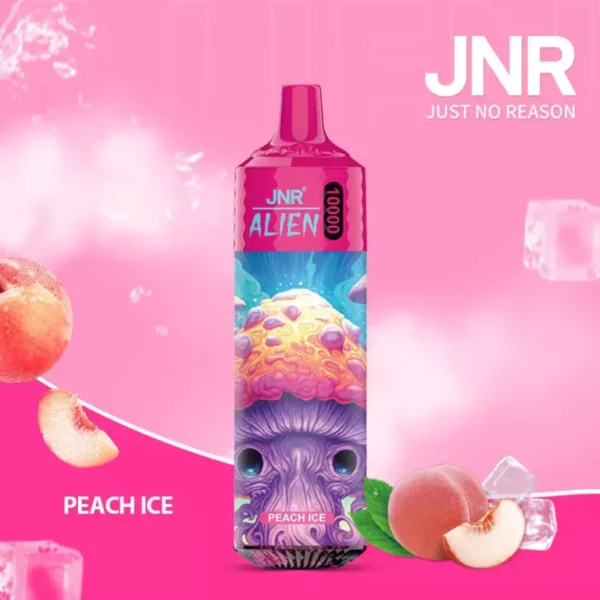JNR Alien 10000 – 10,000 Puff Rechargeable Vape with RGB Lights & Adjustable Airflow