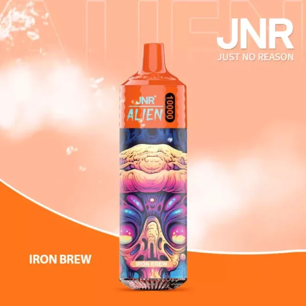 JNR Alien 10000 – 10,000 Puff Rechargeable Vape with RGB Lights & Adjustable Airflow