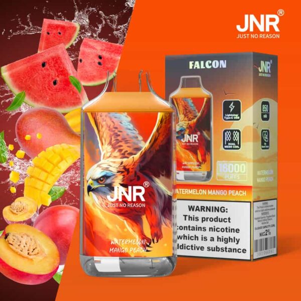 JNR Falon 16K Puffs – Original Edition Rechargeable Vape with Smooth Draw & Bold Flavor