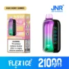 JNR Flex Ice 21000 Puffs Touch Screen Smart Disposable Vape | 26mL, 1000mAh, Adjustable Ice & Airflow