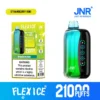 JNR Flex Ice 21000 Puffs Touch Screen Smart Disposable Vape | 26mL, 1000mAh, Adjustable Ice & Airflow
