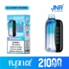 JNR Flex Ice 21000 Puffs Touch Screen Smart Disposable Vape | 26mL, 1000mAh, Adjustable Ice & Airflow