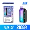JNR Flex Ice 21000 Puffs Touch Screen Smart Disposable Vape | 26mL, 1000mAh, Adjustable Ice & Airflow