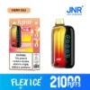 JNR Flex Ice 21000 Puffs Touch Screen Smart Disposable Vape | 26mL, 1000mAh, Adjustable Ice & Airflow