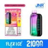 JNR Flex Ice 21000 Puffs Touch Screen Smart Disposable Vape | 26mL, 1000mAh, Adjustable Ice & Airflow