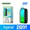 JNR Flex Ice 21000 Puffs Touch Screen Smart Disposable Vape | 26mL, 1000mAh, Adjustable Ice & Airflow