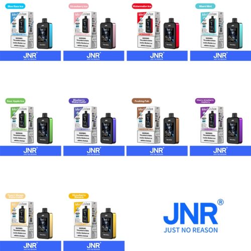 JNR Media Max 40000 Puffs – Intelligent Rechargeable Disposable Vape with Smart Display