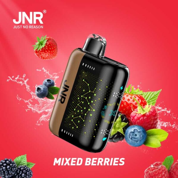 JNR Plus X 26K Puffs Disposable Vape with LED Display – High Capacity & Style