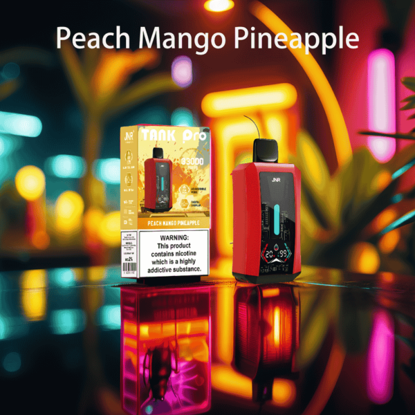 JNR Tank Pro 33K – High-Capacity Disposable Vape | 2% Nicotine | Type-C Rechargeable