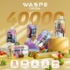 WASPE Crystal 40000 Puffs – Dual Flavor Switch Vape with LCD Display & Rechargeable Design