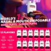 Mr.Goodie Uwake 30000 Puffs Disposable Vape – Dual Inhalation (Nasal & Mouth) with LED Display