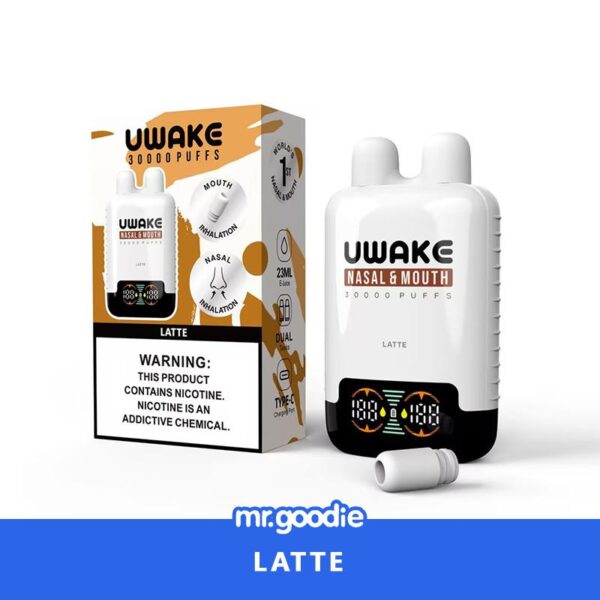 Mr.Goodie Uwake 30000 Puffs Disposable Vape – Dual Inhalation (Nasal & Mouth) with LED Display