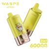 WASPE Mega Vape 60000 Puffs – LED Display, Tri-Flavor, Rechargeable Convenience