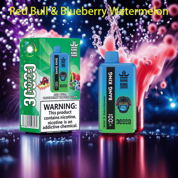 Bang King 30000 Puffs Disposable Vape – Dual Flavor, LCD Display, 0–5% Nicotine