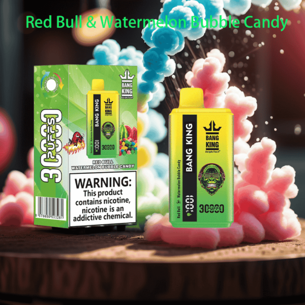 Bang King 30000 Puffs Disposable Vape – Dual Flavor, LCD Display, 0–5% Nicotine
