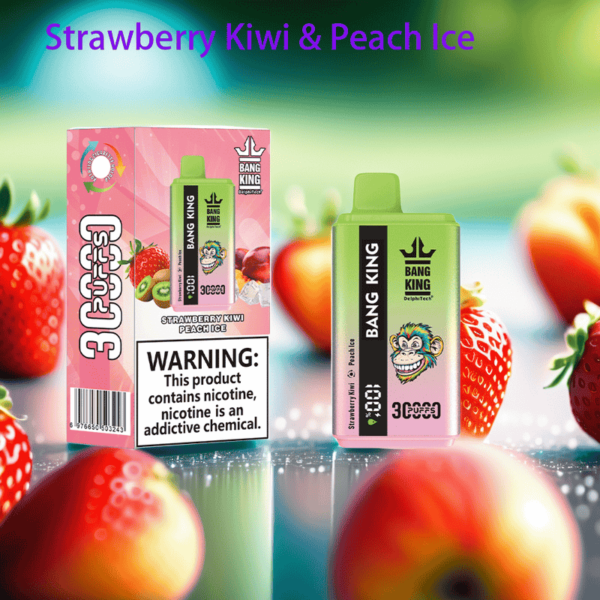Bang King 30000 Puffs Disposable Vape – Dual Flavor, LCD Display, 0–5% Nicotine