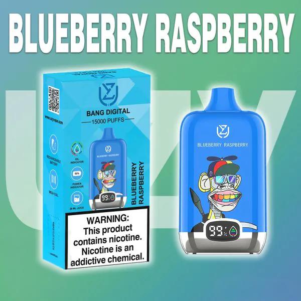UZY Bang Digital 15000 Puffs Disposable Vape – LED Display | 0%-5% Nicotine Options