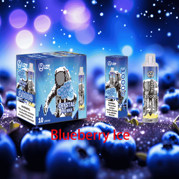 UZY Crystal Pro Max 10000 Puffs Disposable Vape – Original Edition | 0%/2%/3%/5% Nicotine Options
