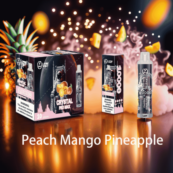 UZY Crystal Pro Max 10000 Puffs Disposable Vape – Original Edition | 0%/2%/3%/5% Nicotine Options