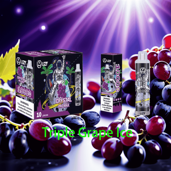 UZY Crystal Pro Max 10000 Puffs Disposable Vape – Original Edition | 0%/2%/3%/5% Nicotine Options