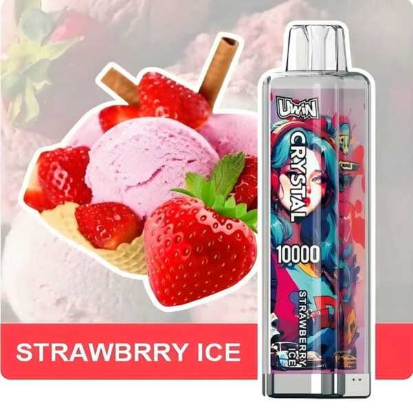 Uwin Crystal 10000 Puffs Disposable Vape – Sleek Design, Bold Flavors, Long-Lasting Performance