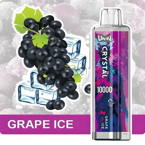 Uwin Crystal 10000 Puffs Disposable Vape – Sleek Design, Bold Flavors, Long-Lasting Performance