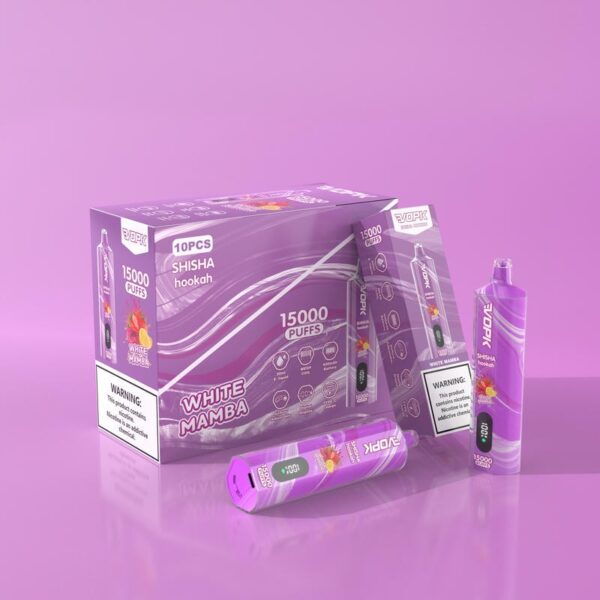 VOPK Shisha Hookah 15000 Puffs DTL Disposable Vape – Original Edition | Long-Lasting Rich Flavor