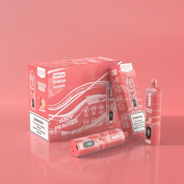 VOPK Shisha Hookah 15000 Puffs DTL Disposable Vape – Original Edition | Long-Lasting Rich Flavor